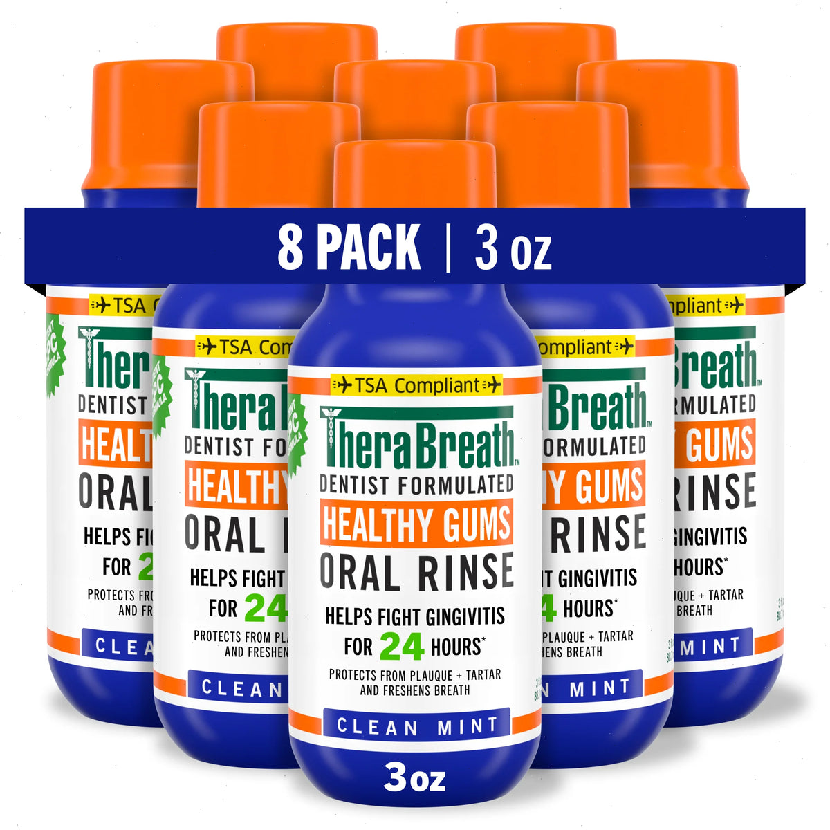 Healthy Gums Oral Rinse w/ Added CPC - Clean Mint